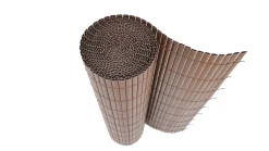 Sichtschutzmatte PVC 500 x 100 cm braun