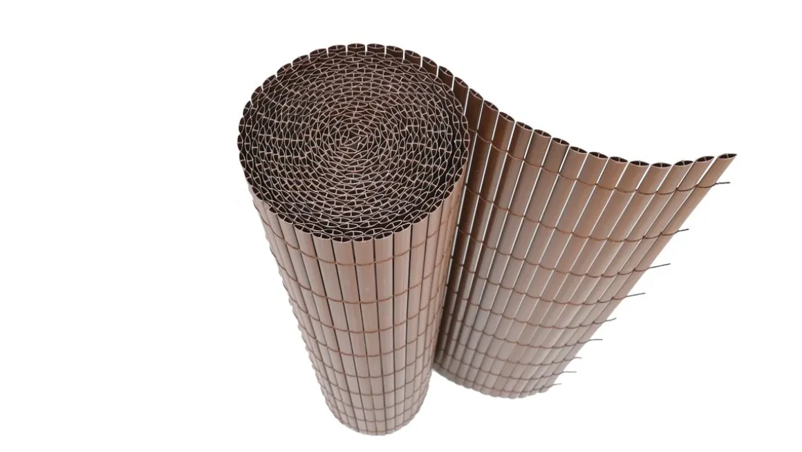 Sichtschutzmatte PVC 500 x 100 cm braun