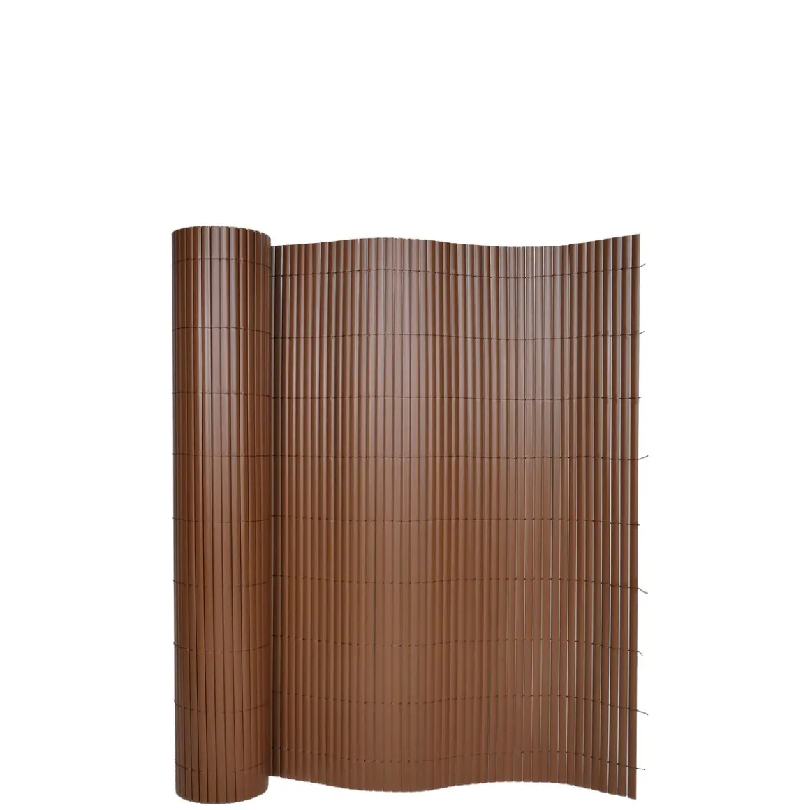 Sichtschutzmatte PVC 500 x 100 cm braun