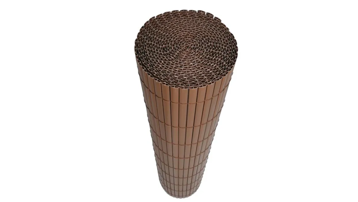 Sichtschutzmatte PVC 500 x 100 cm braun