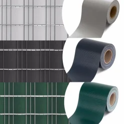 Sichtschutz Zaunfolie PVC 70 m anthrazit