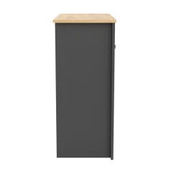 Sideboard ARLES 79 x 35 x 80 cm anthrazit