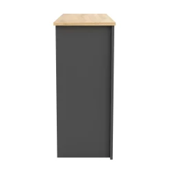 Sideboard ARLES 117 x 35 x 82 cm anthrazit