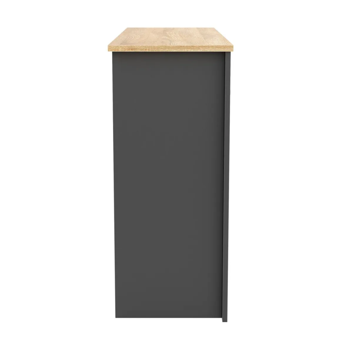 Sideboard ARLES 117 x 35 x 82 cm anthrazit