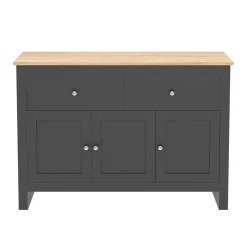 Sideboard ARLES 117 x 35 x 82 cm anthrazit