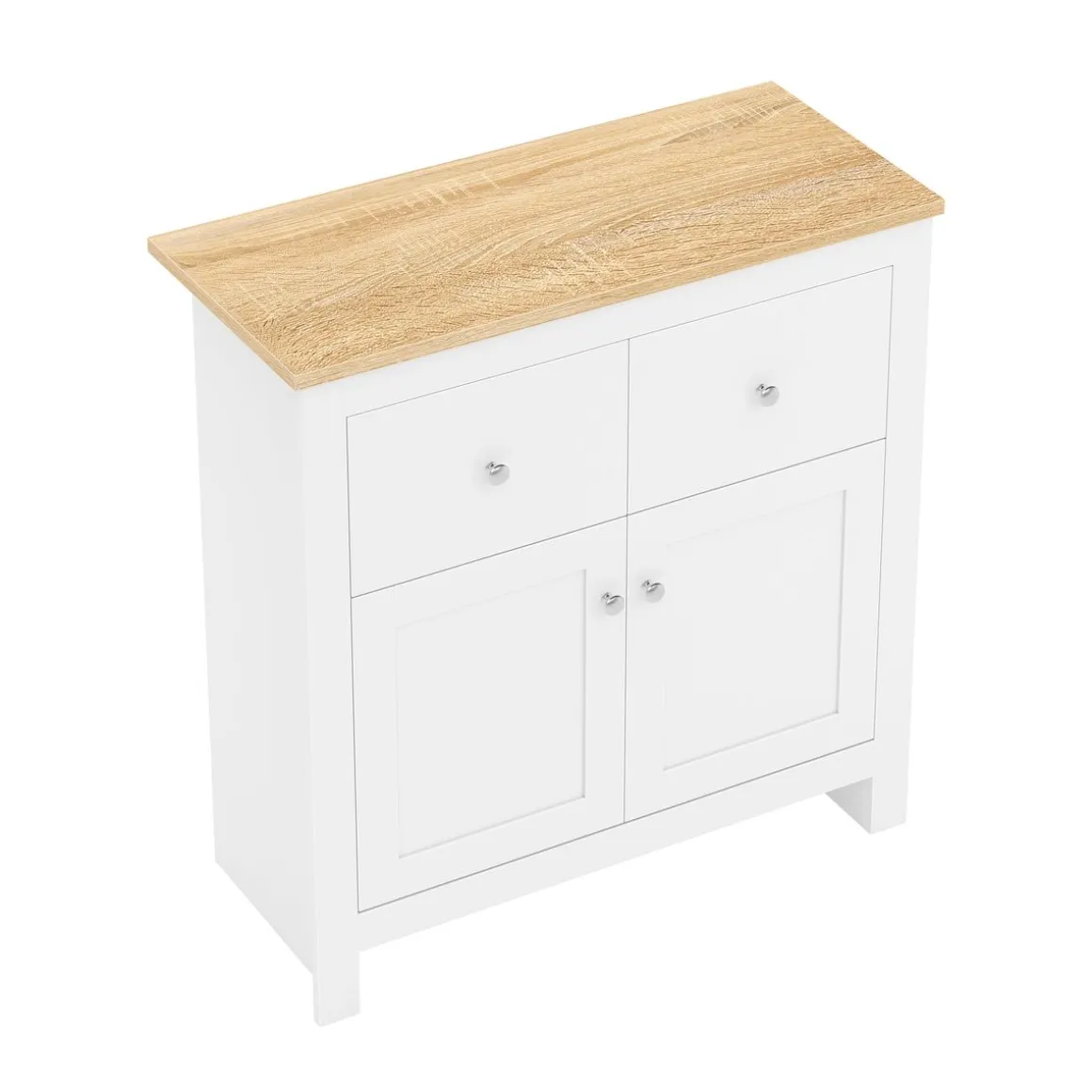 Sideboard ARLES 79 x 35 x 80 cm weiss