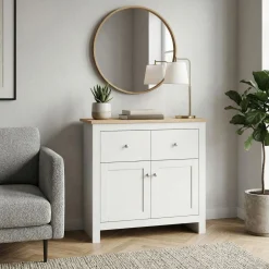 Sideboard ARLES 79 x 35 x 80 cm weiss