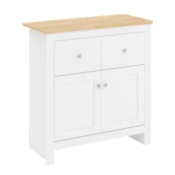 Sideboard ARLES 79 x 35 x 80 cm weiss