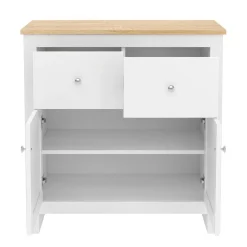 Sideboard ARLES 79 x 35 x 80 cm weiss