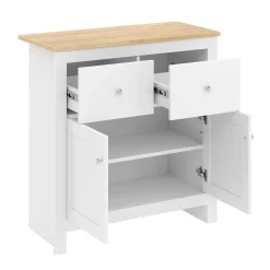 Sideboard ARLES 79 x 35 x 80 cm weiss