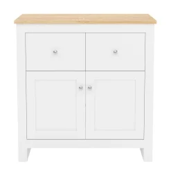 Sideboard ARLES 79 x 35 x 80 cm weiss