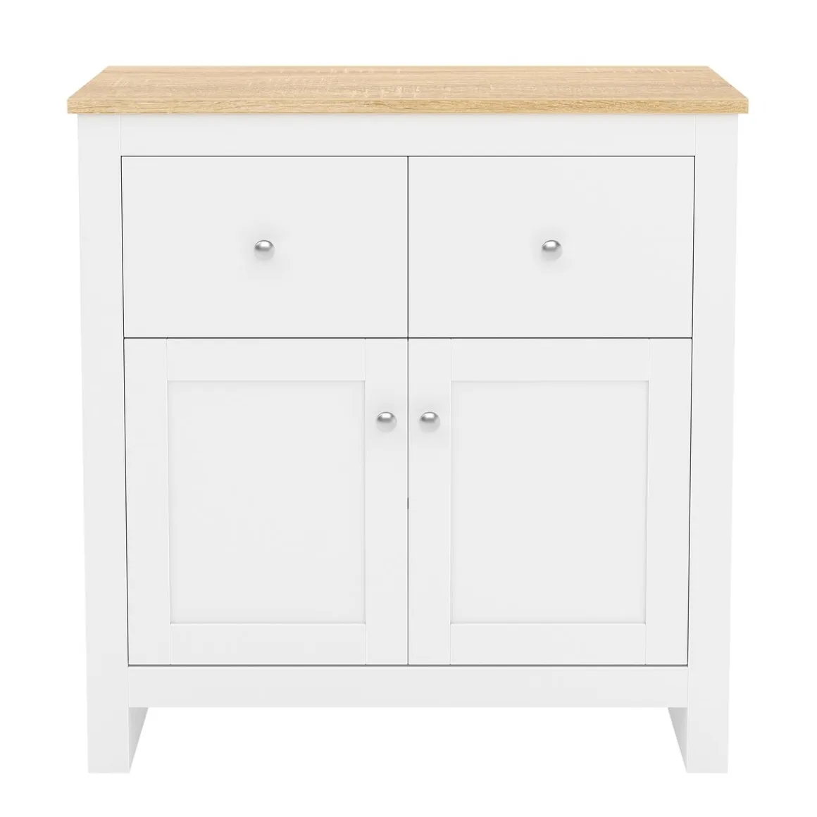 Sideboard ARLES 79 x 35 x 80 cm weiss