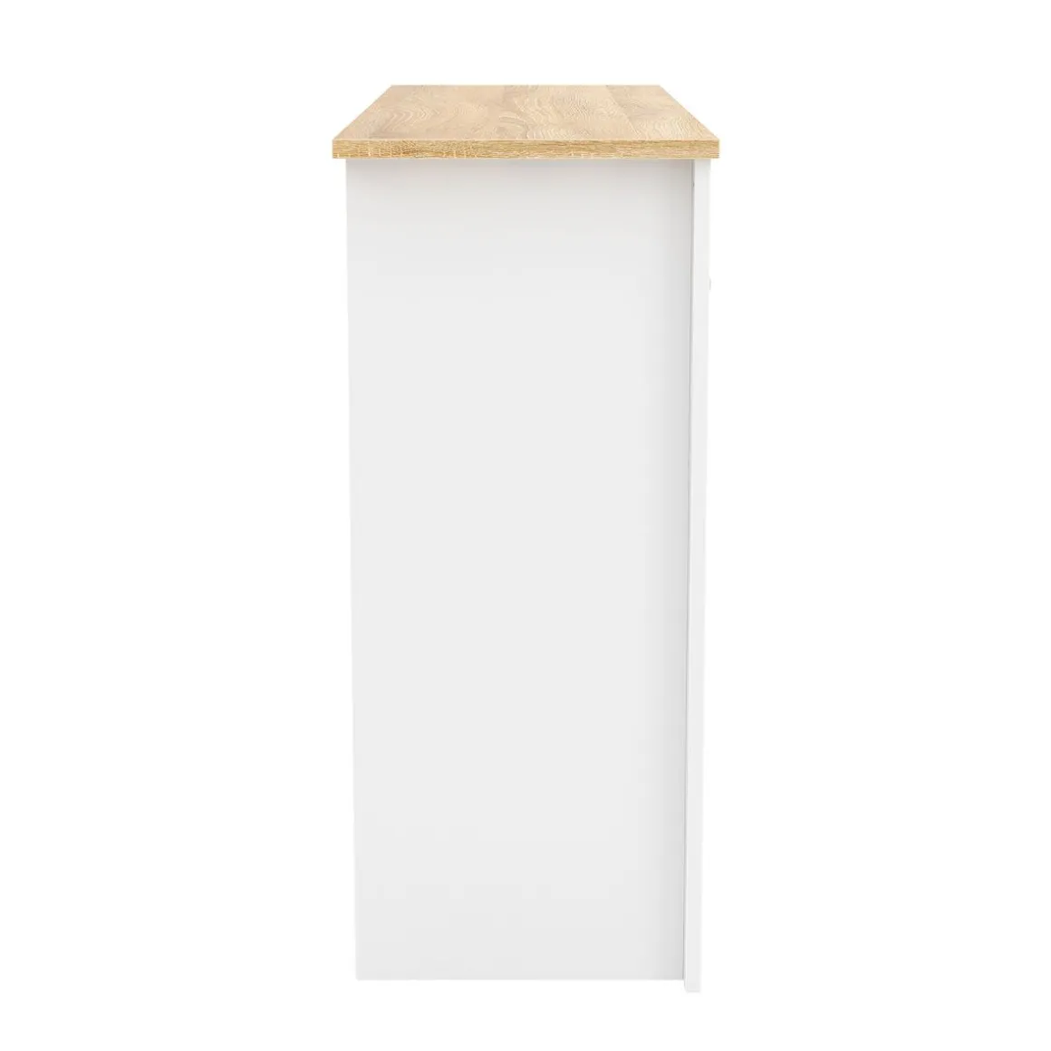 Sideboard ARLES 117 x 35 x 82 cm weiss
