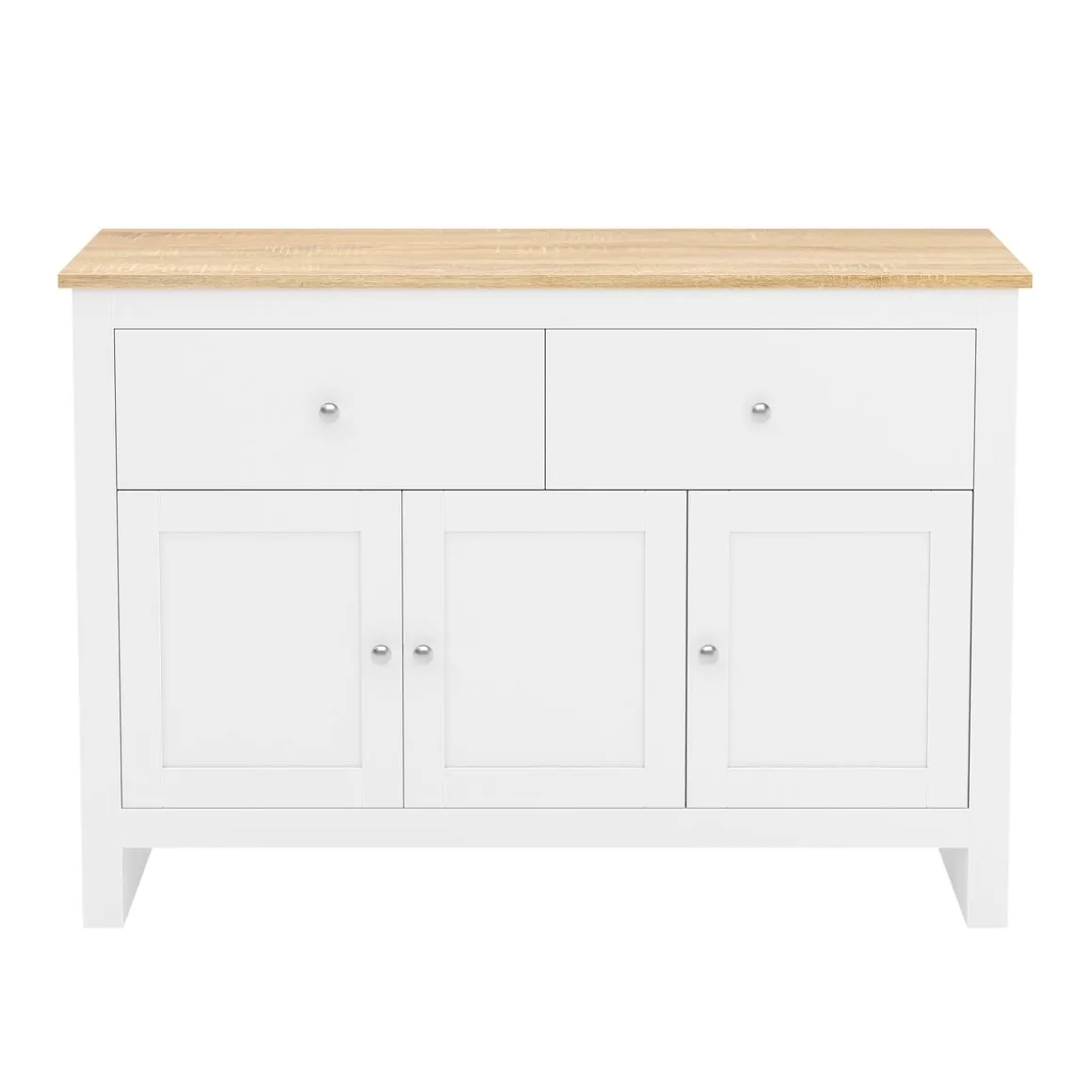 Sideboard ARLES 117 x 35 x 82 cm weiss