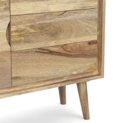 Sideboard Holz Vintage JARON 90 x 70 cm