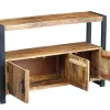 Sideboard Holz Vintage LUCIEN 120 x 75 cm