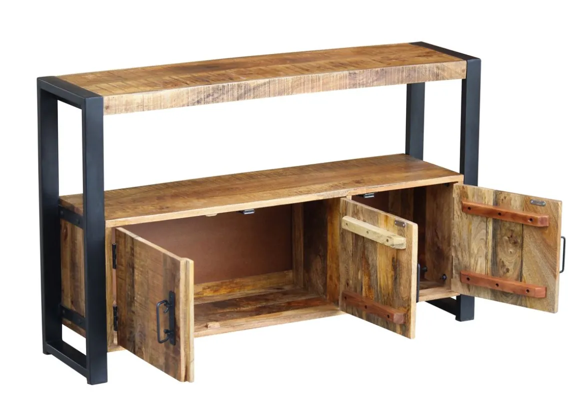 Sideboard Holz Vintage LUCIEN 120 x 75 cm
