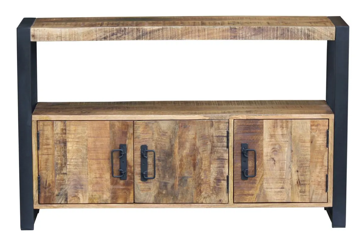 Sideboard Holz Vintage LUCIEN 120 x 75 cm