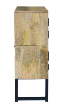 Sideboard Holz Vintage REMI 140 x 80 cm