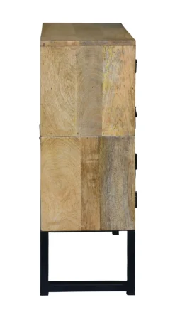 Sideboard Holz Vintage REMI 115 x 80 cm