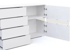 Sideboard LED TANA 177 x 72 cm weiss