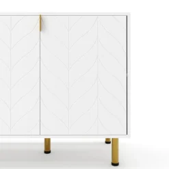 Sideboard MARGO 127 x 75 cm weiss