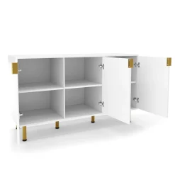 Sideboard MARGO 127 x 75 cm weiss
