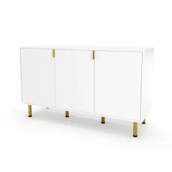 Sideboard MARGO 127 x 75 cm weiss