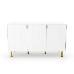 Sideboard MARGO 127 x 75 cm weiss