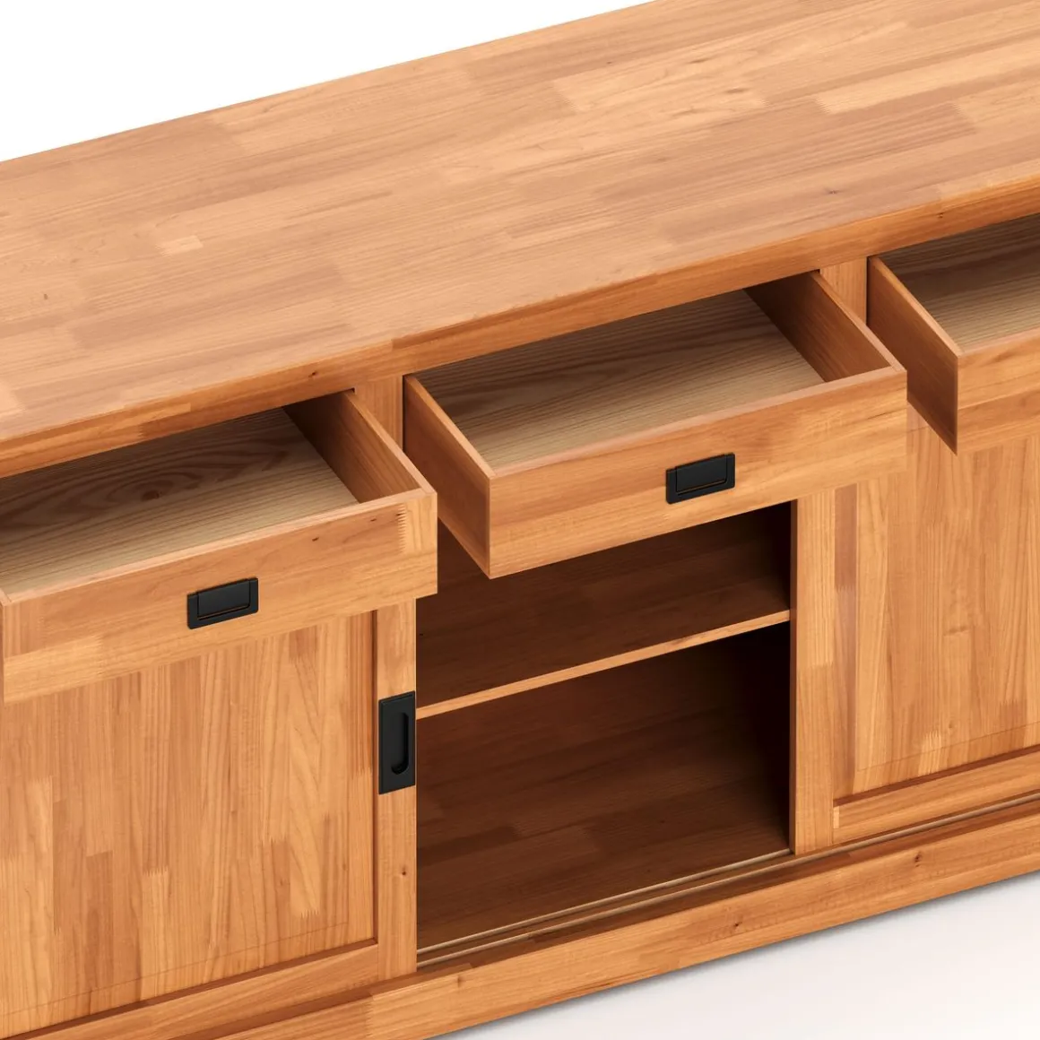 Sideboard MARLOW 160 x 84 cm natur