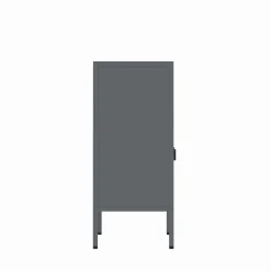 Sideboard Metall AMET 119 x 80 cm grau