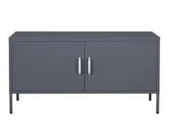 Sideboard Metall KLAUS 115 x 59 cm anthrazit