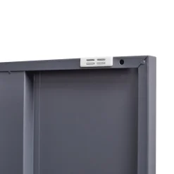 Sideboard Metall KLAUS 115 x 59 cm anthrazit