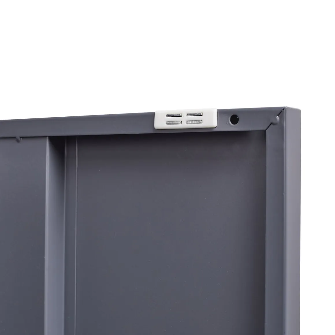 Sideboard Metall KLAUS 115 x 59 cm anthrazit