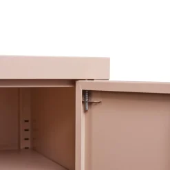 Sideboard Metall KLAUS 115 x 59 cm taupe