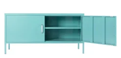 Sideboard Metall KLAUS 115 x 59 cm türkis