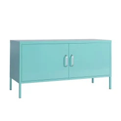 Sideboard Metall KLAUS 115 x 59 cm türkis