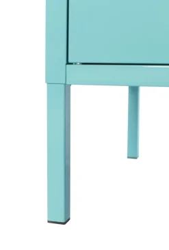 Sideboard Metall KLAUS 115 x 59 cm türkis