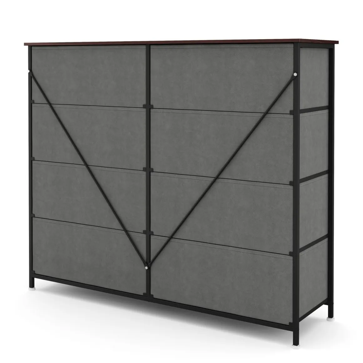 Sideboard MIKA 119 x 100 cm anthrazit
