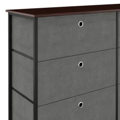 Sideboard MIKA 119 x 100 cm anthrazit