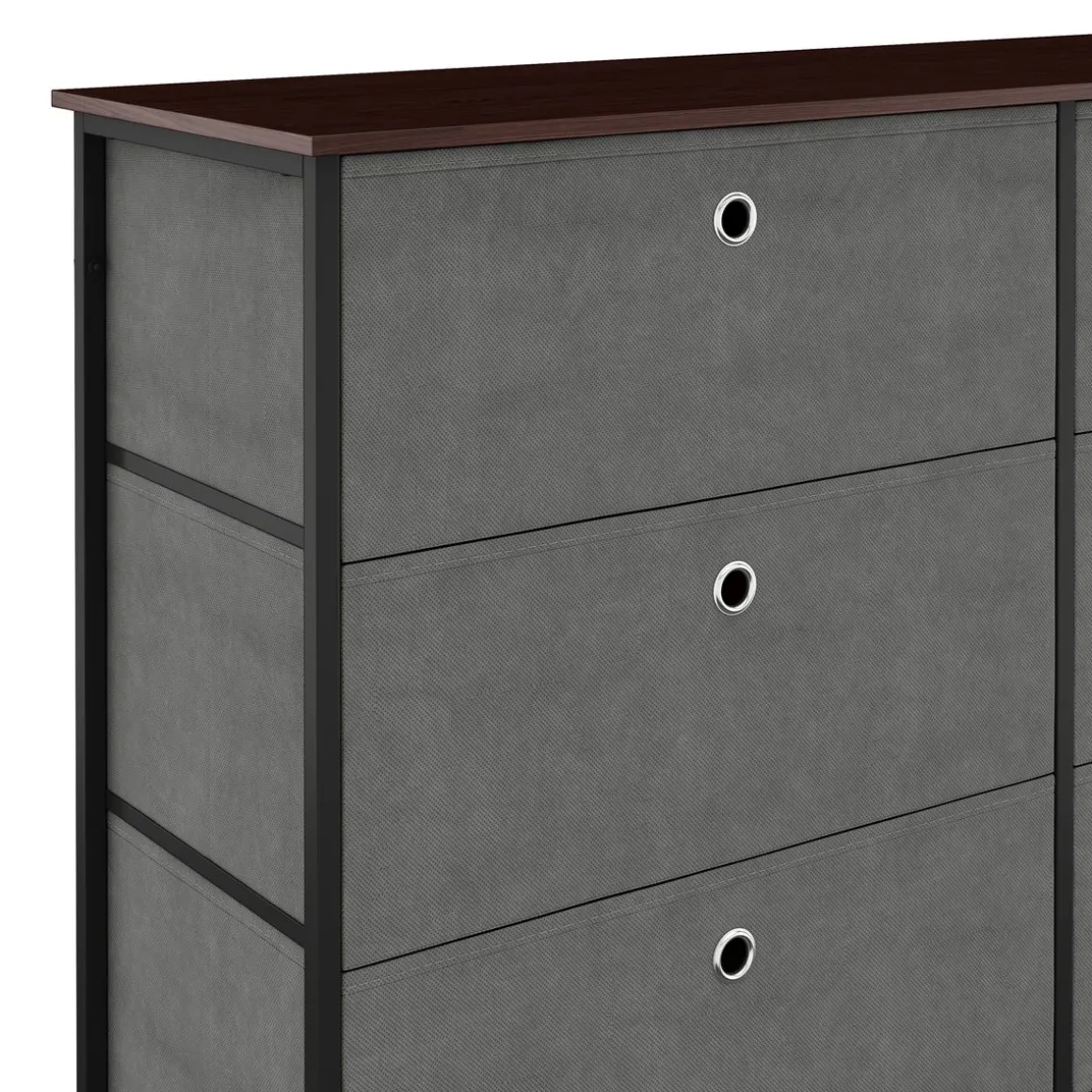 Sideboard MIKA 119 x 100 cm anthrazit