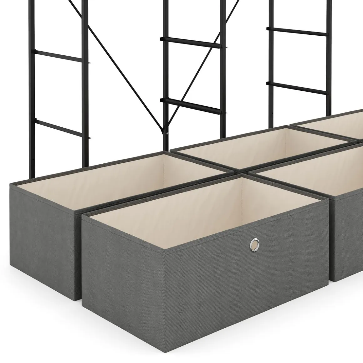 Sideboard MIKA 119 x 100 cm anthrazit