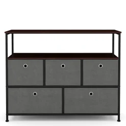 Sideboard MIKA 100 x 78 cm anthrazit