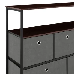 Sideboard MIKA 100 x 78 cm anthrazit