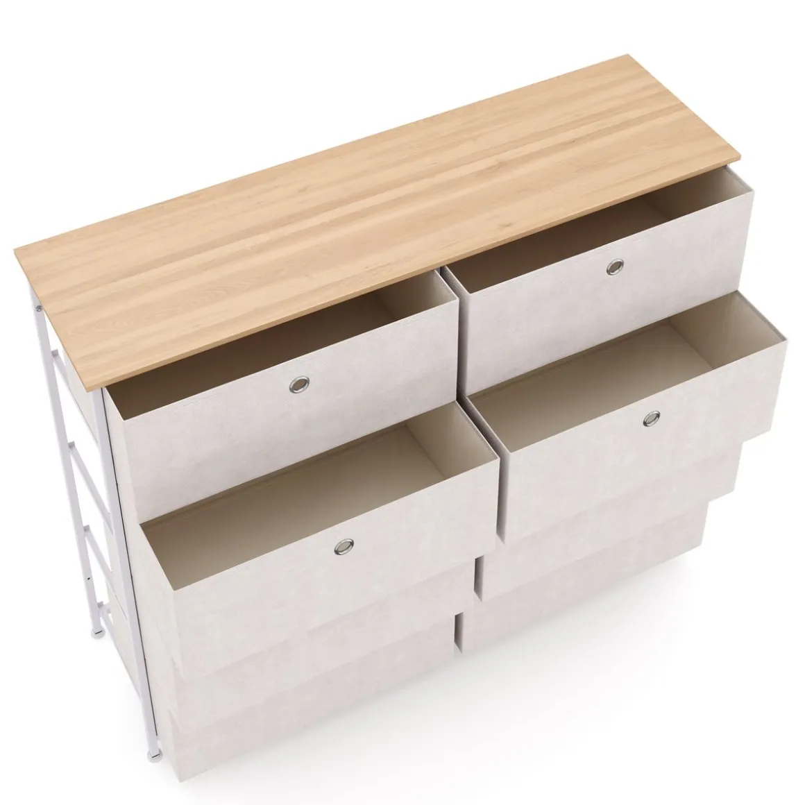Sideboard MIKA 119 x 100 cm beige
