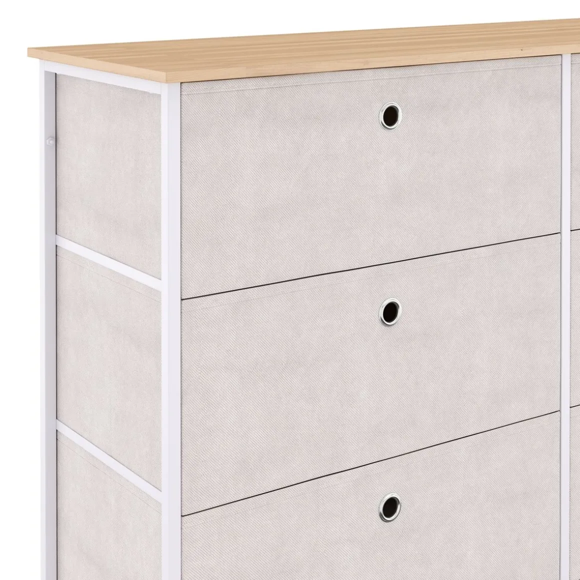 Sideboard MIKA 119 x 100 cm beige