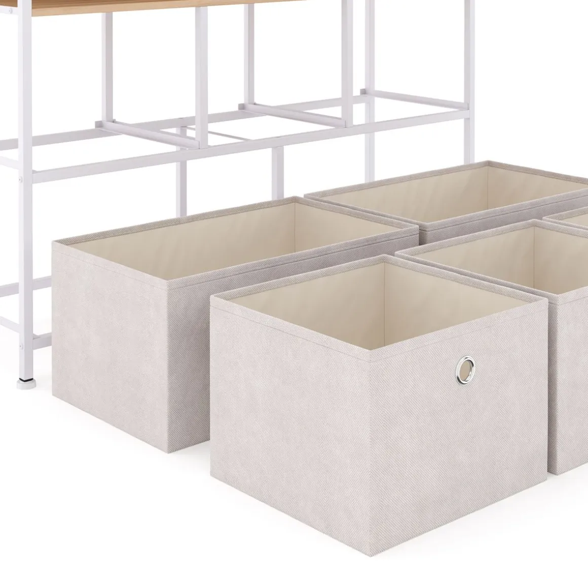 Sideboard MIKA 100 x 78 cm beige
