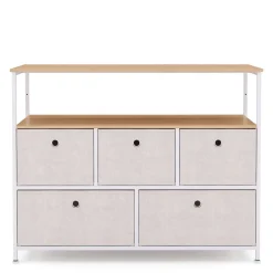 Sideboard MIKA 100 x 78 cm beige