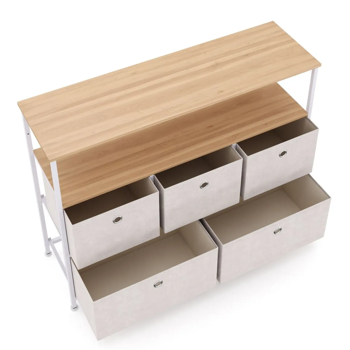 Sideboard MIKA 100 x 78 cm beige