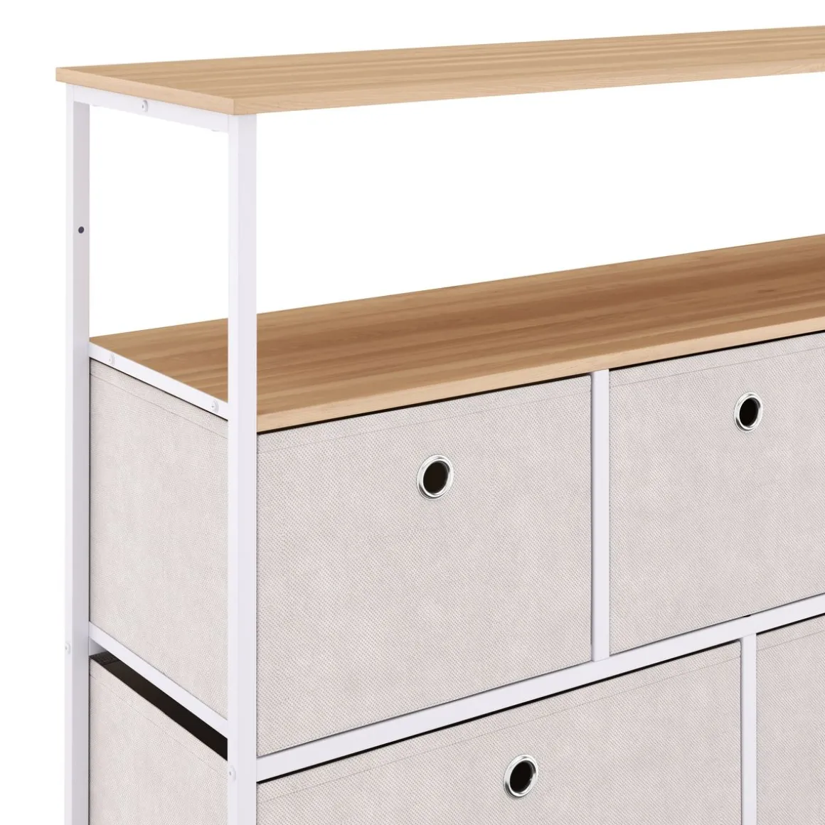 Sideboard MIKA 100 x 78 cm beige